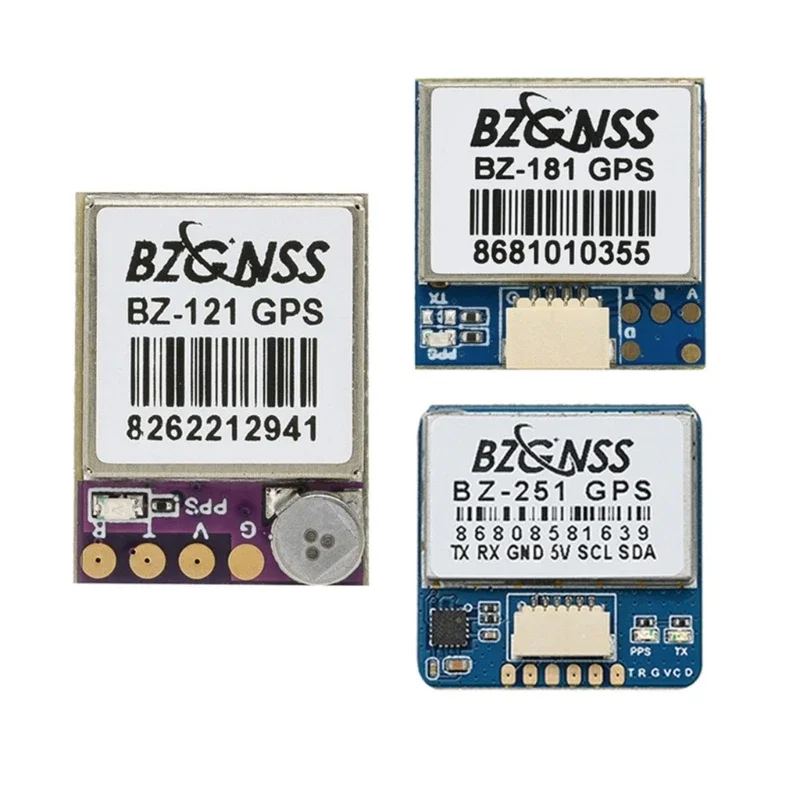 BZGNSS BZ-251 BZ-181 BZ-121 GPS-Modul Dual Protocol FPV Return Hover F7 F4 Flight Control Fixed Wing Return Rescue Drone Teile