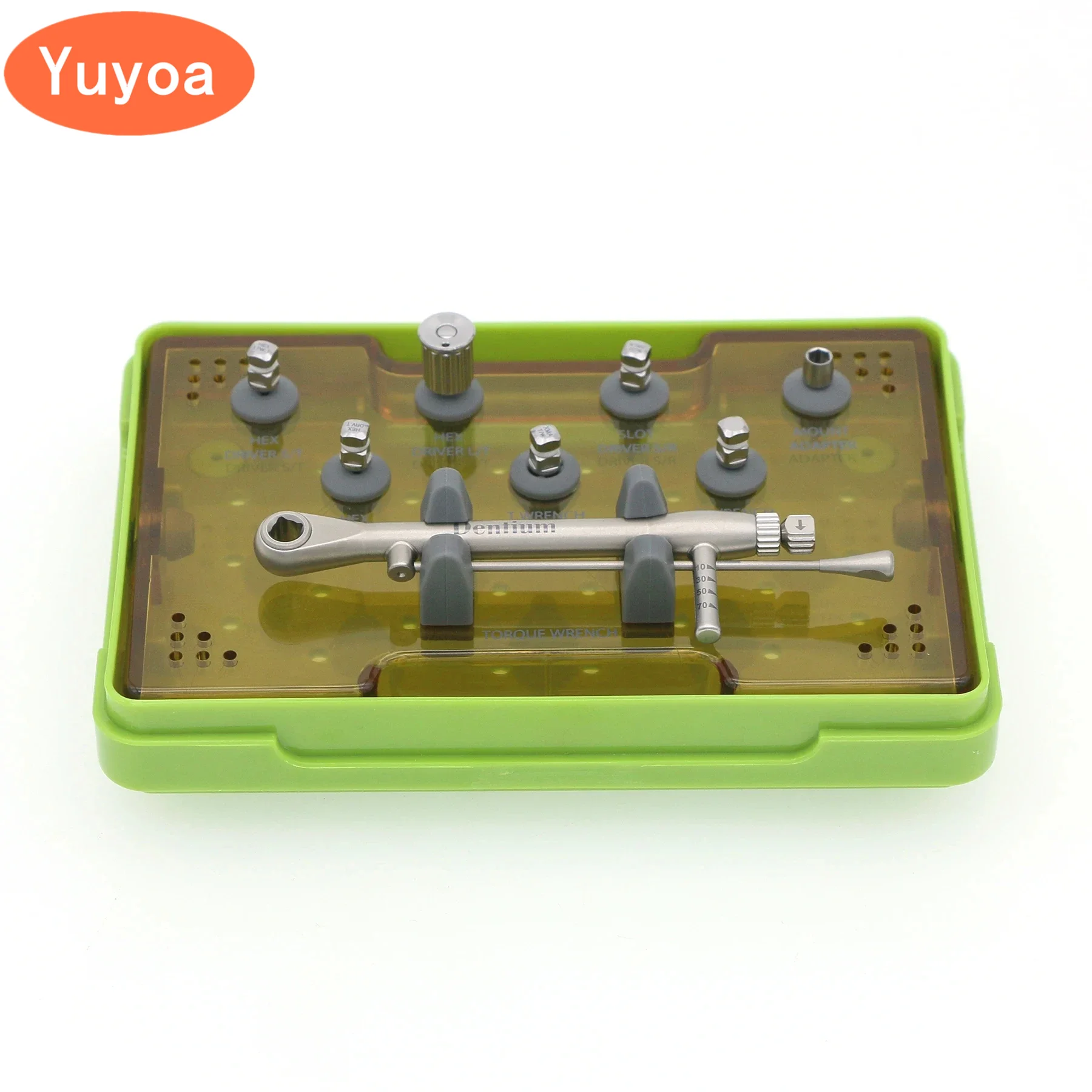 Dentium XIP Prothetic Kit Dental Implantat Instrument Zahnmedizin Chirurgie Werkzeug Drehmomentschlüssel Hex Driver Sets Image