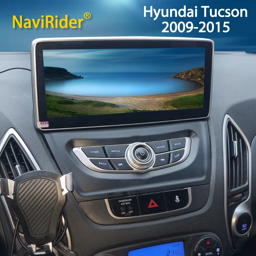 Navirider 10,25 zoll Android 14 Bildschirm Für Hyundai Tucson IX35 2009 - 2015 Auto Radio Multimedia Video Player Navigation GPS 2din Image