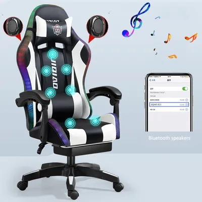 New gaming chair student computer swivel chair office ergonomic massage chair Internet LOL Internet