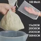 100 Mesh Nylon Filter Nut Milk Bag Net Yogurt Tea Beer Coffee Oil Food Filter Strainers Mesh Kitchen