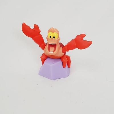 Disney Toys | Little Mermaid Sebastian Figurine Disney Crab, Mcdonald's Toy Collectable Figure | Color: Red | Size: Osg