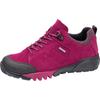 Schnürschuh WALDLÄUFER "H-AMIATA", Damen, Gr. 7,5 (41), pink (magenta, schwarz), Veloursleder, Gummi, Textil, sportlich, Schuhe, Freizeitschuh, Halbschuh, Outdoorschuh mit TEX-Ausstattung, H-Weite