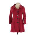 Banana Republic Factory Store Coat: Red Jackets & Outerwear - Women's Size X-Small