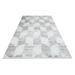Gray 87 x 48 x 0.4 in Area Rug - Hokku Designs Rectangle Sahlberg Area Rug w/ Non-Slip Backing | 87 H x 48 W x 0.4 D in | Wayfair