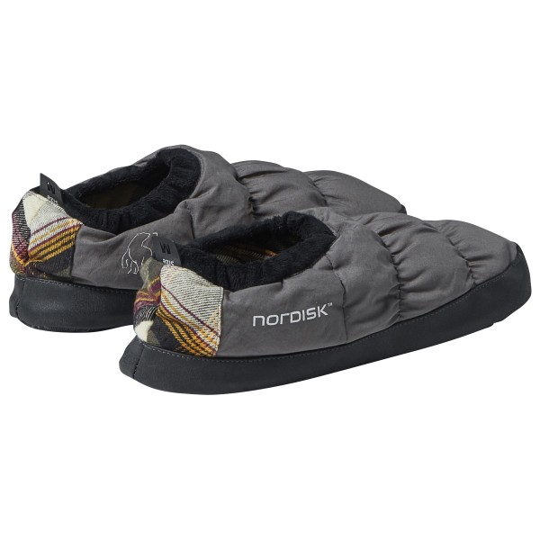 Nordisk - Hermod Down Slippers - Hüttenschuhe Unisex S | EU 35-38 grau