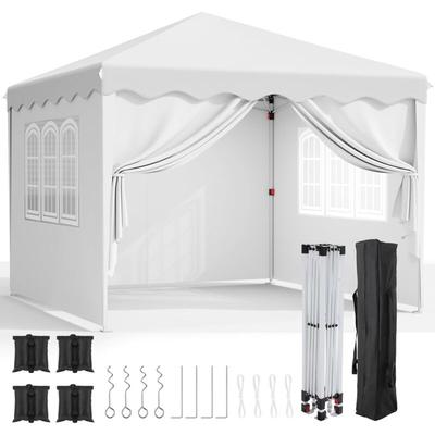 Liferun - Pavillon 3x3m,Faltpavillon mit 420D Oxford,Faltbar Gartenzelt Wasserdicht Image