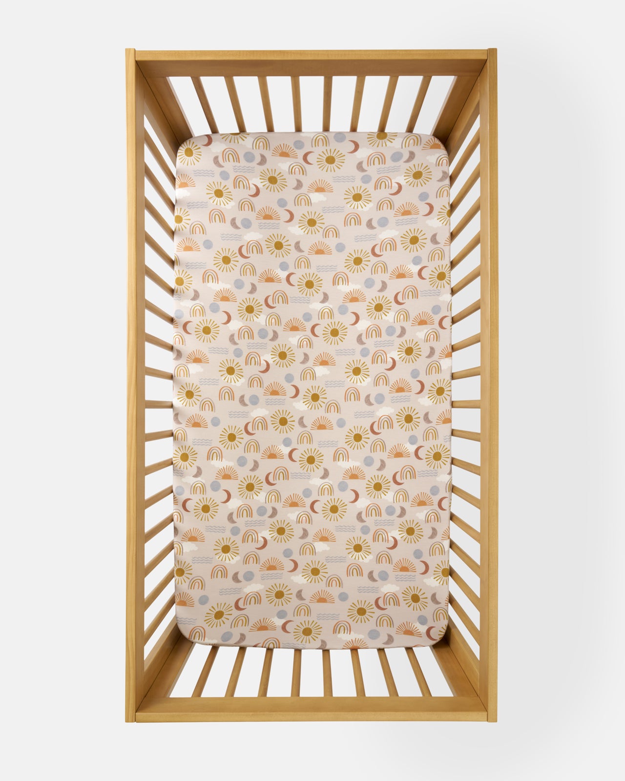 Desert Sunrise Fitted Crib Sheet - S