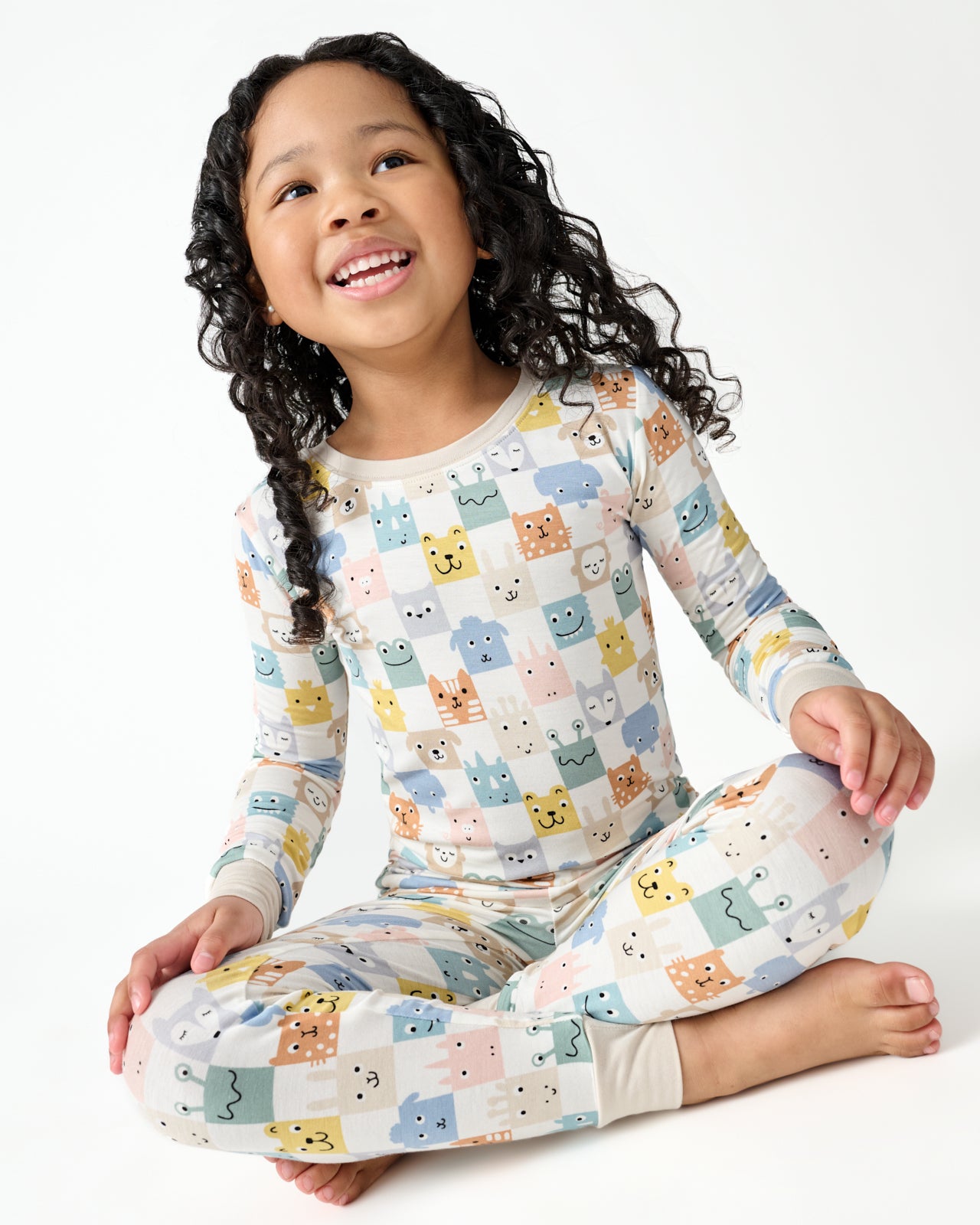 Check Mates Two-Piece Pajama Set - 12-18 months