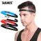 AOLIKES Elastic Head Sweatband Soft Silicone Running Yoga Cycling Sweat Band For Men Women Fitness