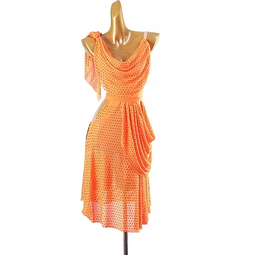 Latein-Tanzkleid für Damen, Wettkampf, Rumba, Salsa, Tanzbekleidung Image