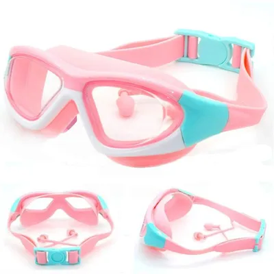 High-definition kidsren's swimming goggles for boys and girls, anti-fog swimming goggles,