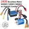 Surpass Hobby 2430 8200KV 7200KV 5800KV Motor& 25A Brushless ESC for 1/18 1/16 HSP Redcat Traxxas