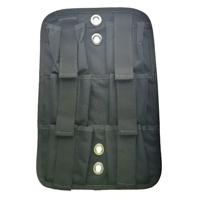 Scuba Diving BCD Weight Harness Backplate Tech Diving Back Plate Cushion Pad with Pouch