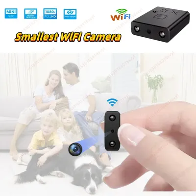 1080P HD Kleinste Mini Kamera WIFI IP Fernüberwachung Körper Cam IR Nachtsicht Eingebaute Batterie Camcorder Unsichtbare Espia Cam