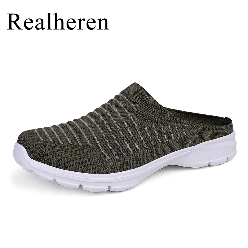 Sommer halbe Schuhe für Männer Frauen Paare Indoor Outdoor Slides Hausschuhe Slip on Schuhe plus große Größe 48 49 leicht atmungsaktiv