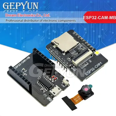 ESP32-CAM-MB wifi esp32 cam bluetooth entwicklungs board mit ov2640 kamera micro usb zum seriellen port ch340g 4,75 v-5,25 v nodemcu