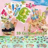 Lustige Insekten papier Puzzles Lernspiel zeug für Kinder Geburtstags feier begünstigt Werbe
