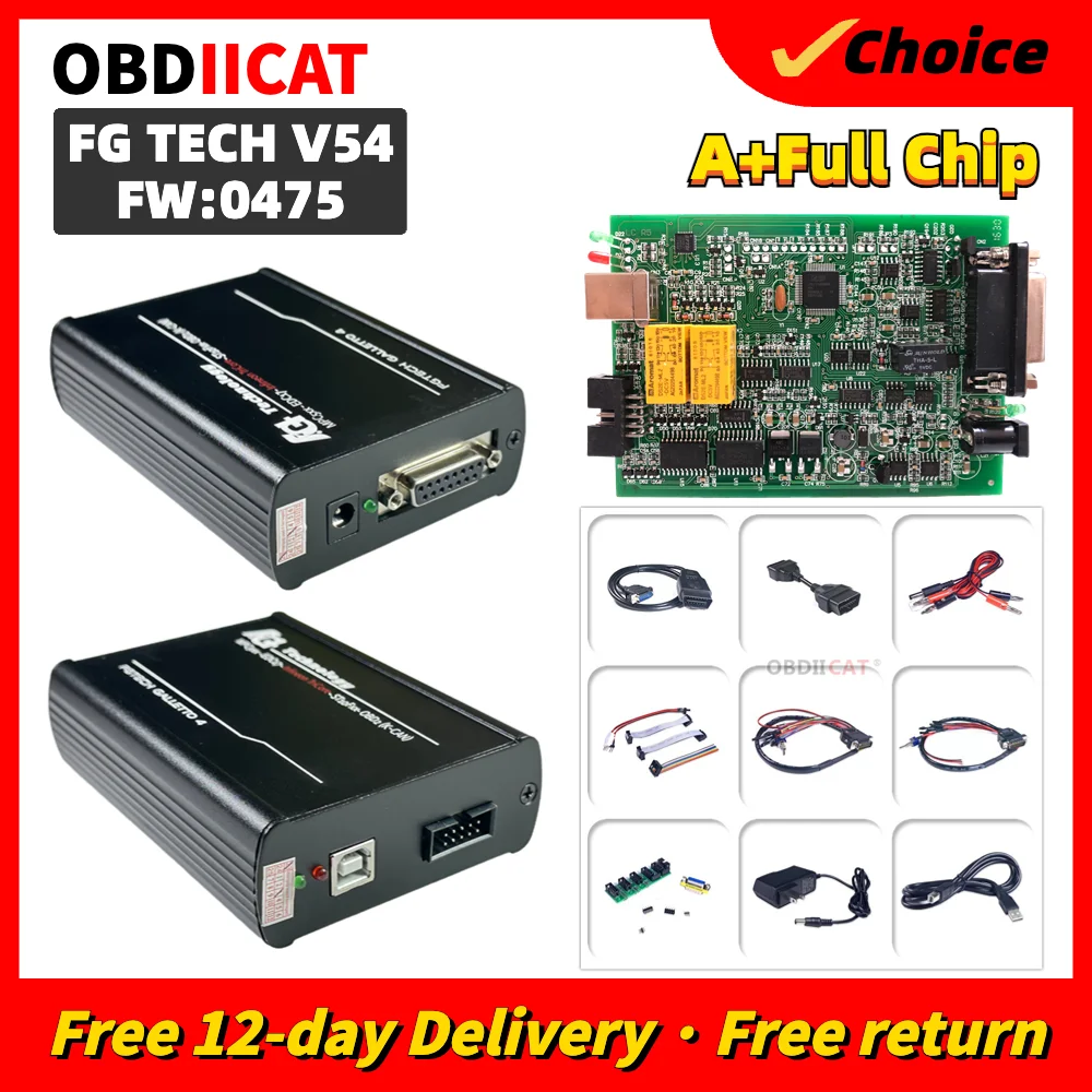 Neue fgtech galletto v54 eu version unterstützung bdm voll funktions fähige ecu programmierung für kess ktag obd2 code scanner ﻿ Image