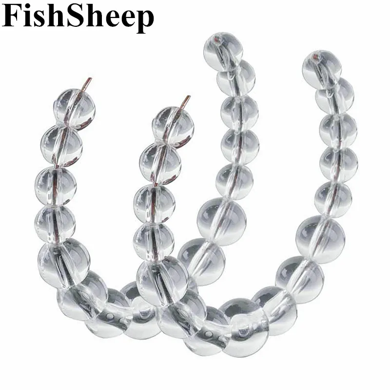 Fischs chaf neue klare Acryl kugel Creolen für Frauen großen Kreis transparente Perlen große Creolen Ohrring Modeschmuck Geschenke Image
