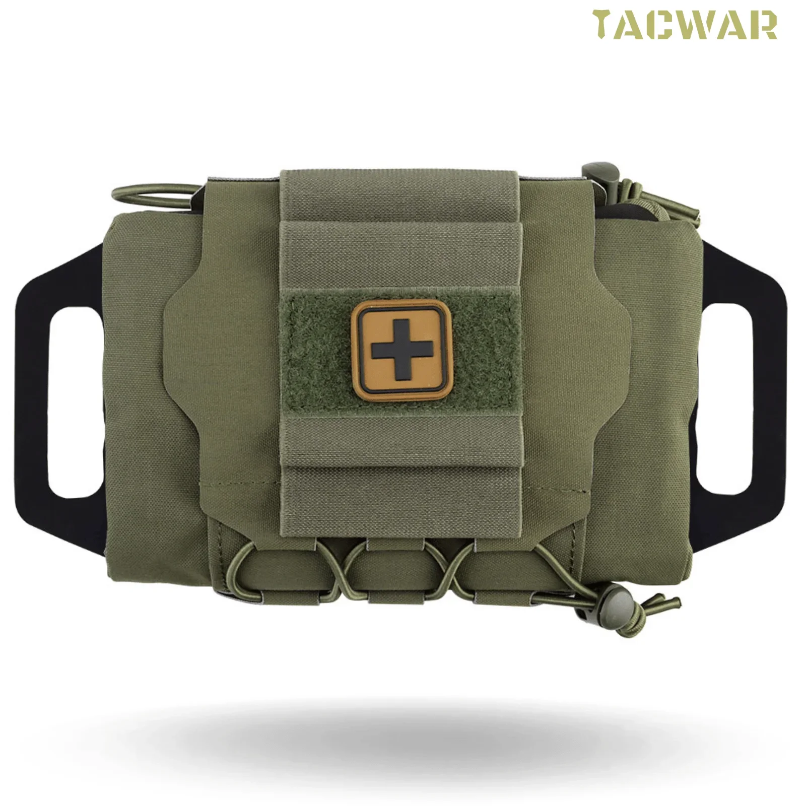 IFAKon Reflex-M Erste-Hilfe-Set-Tasche für Pflichtgürtel, zweiteiliges MOLLE-System IFAK Trauma Kit Med Roll Carrier für Notfälle im Freien Image