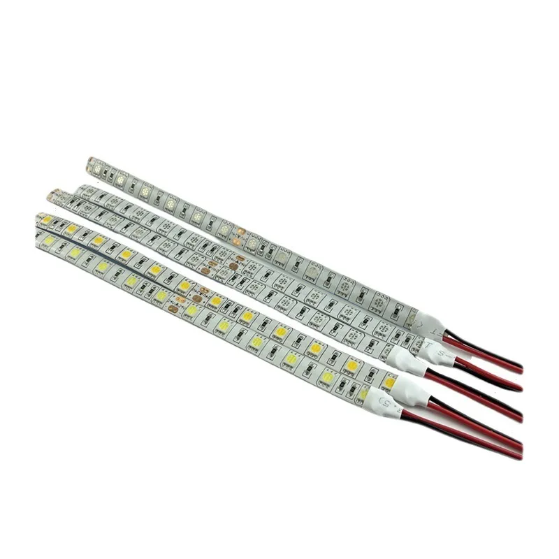 10 Stück 20 cm 30 cm 50 cm 1 m 5 m weiches LED-Band, flexibler Streifen, 12 V, 24 V, wasserdicht, IP65, IP30, 3000, 4000 K, 6000 K, Rot, Grün, Blau, Gelb, Rosa Image