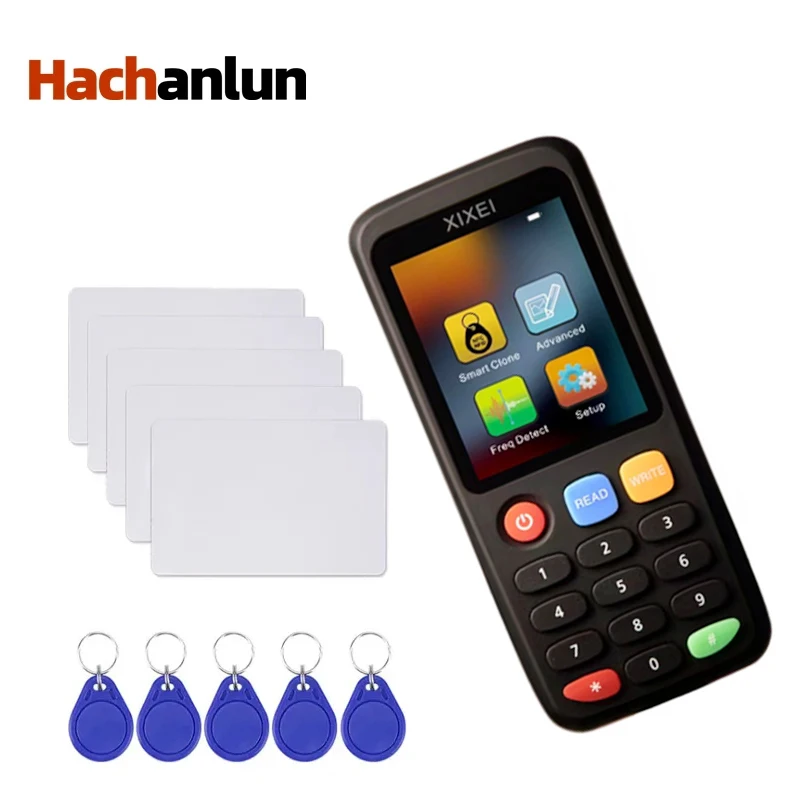 Neuer Duplikator-Leser 13,56 MHz NFC Smart Tag Kopierer 125 kHz T5577 Kopierer Natg213 215 Schlüsselabzeichen Kartenschreiber Klonprogrammierer Image