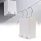 Wall-mounted Retractable Clothesline 4M Washing Clothes Hanger Laundry Drying Line Balcony Invisible