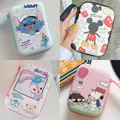 Scatola portaoggetti per auricolari 9.5x13.5cm per Airpods custodia per cavo USB borsa con cerniera