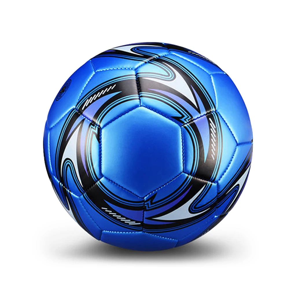 Pallone da calcio in pelle PU adulti scuola palloni da calcio professionali taglia 5 sport da allenamento portatili all'aperto
