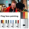 Football Flag Paint Stick Facial Paint Body Tattoo Color Paint Pen pastelli fluorescenti lavabili