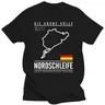 Casual pride t shirt uomo Unisex Fashion 2024 New Casual manica corta Nurburgring Grand Prix Racing