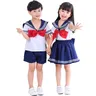 Uniforme scolastica per bambini Jk Performance Uniform Navy Collar uniforme da marinaio giapponese