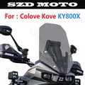 Per Colove Kove KY800X KY800 X 800X 800 X Accessori Moto Parabrezza Parabrezza Deflettori del Vento Visiera Visiera Schermi Grigio