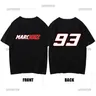 Cool Red Ant From Marquez Logo t-shirt uomo donna Marquez moto Racing Game 93 100% cotone manica