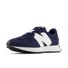Sneaker NEW BALANCE "MS327", Gr. 44,5, blau (natural indigo), Textil, Synthetik, sportlich, Schuhe