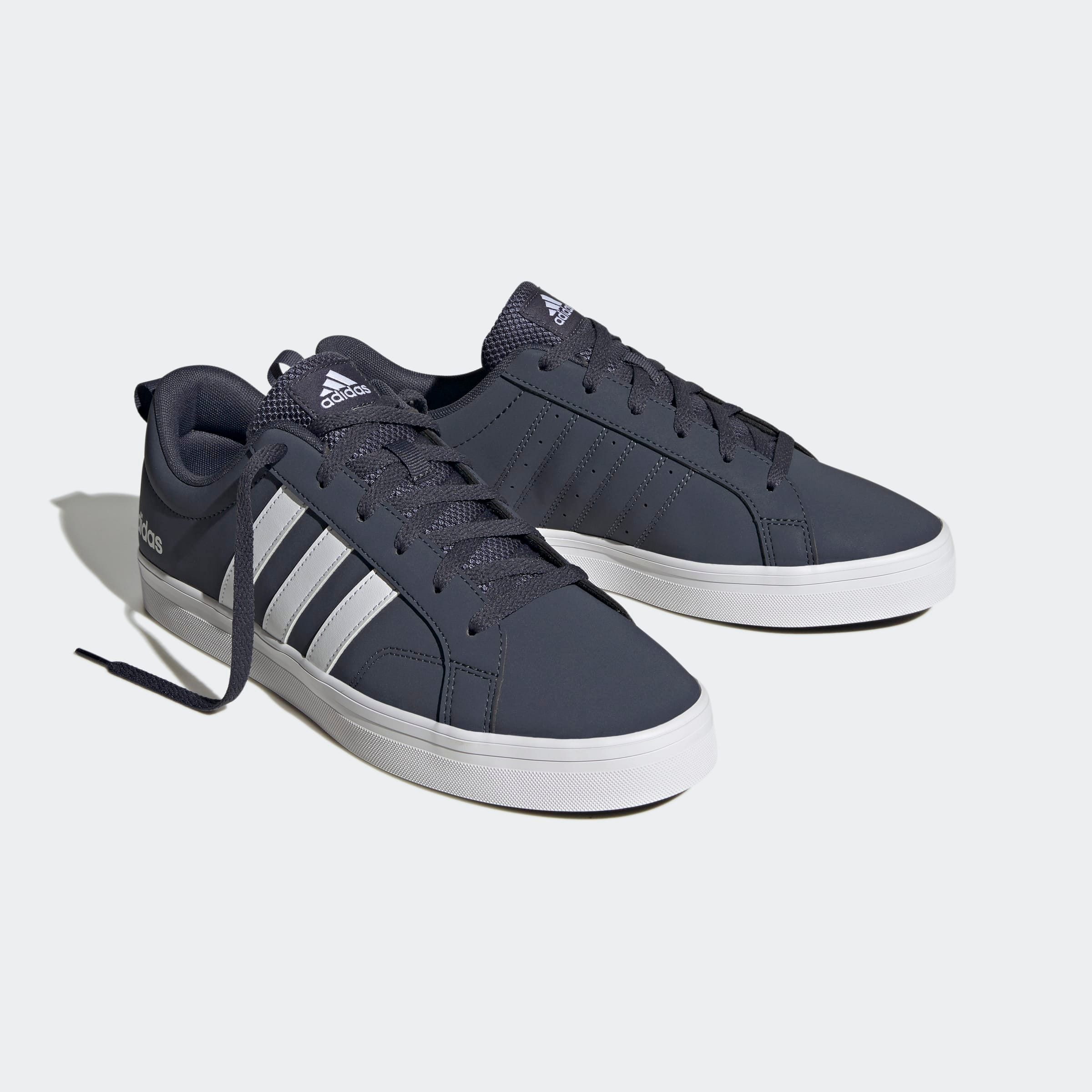 Sneaker ADIDAS SPORTSWEAR "VS PACE 2.0", Herren, Gr. 46, blau (shadow navy, shadow navy, cloud weiß), Synthetik, Textil, Schuhe Sneaker