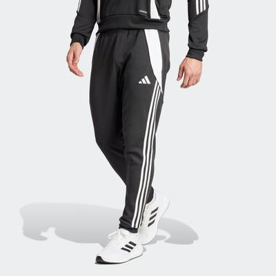 Trainingshose ADIDAS PERFORMANCE "TIRO24 SWPNT", Herren, Gr. L, N-Gr, schwarz-weiß (schwarz, weiß), Obermaterial: 70% Baumwolle, 30% Polyester, sportlich, Hosen Image