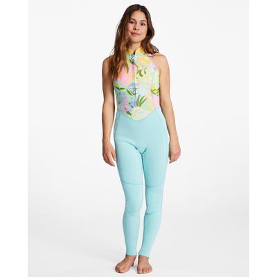 Neoprenanzug BILLABONG "2/2mm Salty Jane", Damen, Gr. L/170-175cm & 59-68kg, bunt (dreamland), 80% Neopren, 10% Nylon, 10% Polyester, Sportanzüge