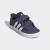 Klettschuh ADIDAS SPORTSWEAR "VS PACE 2.0 KIDS", Gr. 28, blau (shadow navy, cloud weiß, core schwarz), Synthetik, Textil, sportlich, Schuhe