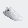 Sneaker ADIDAS SPORTSWEAR "VL COURT 3.0", Gr. 45, weiß (cloud weiß, cloud weiß, gold metallic), Synthetik, sportlich, Schuhe, inspiriert vom Design des adidas samba, Topseller