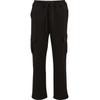 Jogginghose DEF "DEF Herren DEF Active Sweatpants", Herren, Gr. XL, US-Größen, schwarz, 80% Baumwolle, 20% Polyester, unifarben, relaxed fit, Hosen