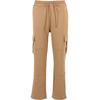 Jogginghose DEF "DEF Herren DEF Active Sweatpants", Herren, Gr. XL, US-Größen, beige, 80% Baumwolle, 20% Polyester, unifarben, relaxed fit, Hosen