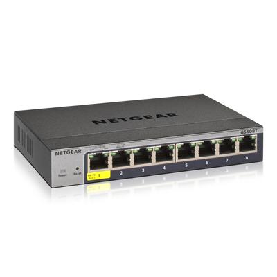 NETGEAR Netzwerk-Switch "GS108Tv3", eh13, B:22,70cm H:6,40cm T:27,20cm, Netzwerk-Switches