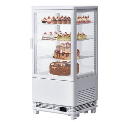 Commercial Single-Door Countertop 2.8 Cu.FT Refrigerator - 78L