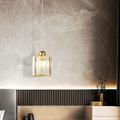 l.t lumières 14 cm led suspension lanterne design cristal moderne lampe de chevet salle à manger restaurant bar métal peint finitions 110-120v 220-240v