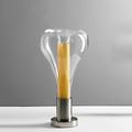 lampe de table lampes de chevet moderne contemporain style nordique pour salle d'étude bureau intérieur métal 110-240v gris blanc