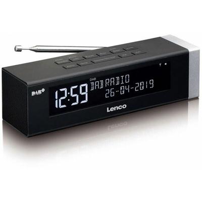 Lenco Radiowecker CR-630BK Stereo DAB Digitalradio mit DAB+ und UKW Tuner (Senderspeicher, dimmbar,