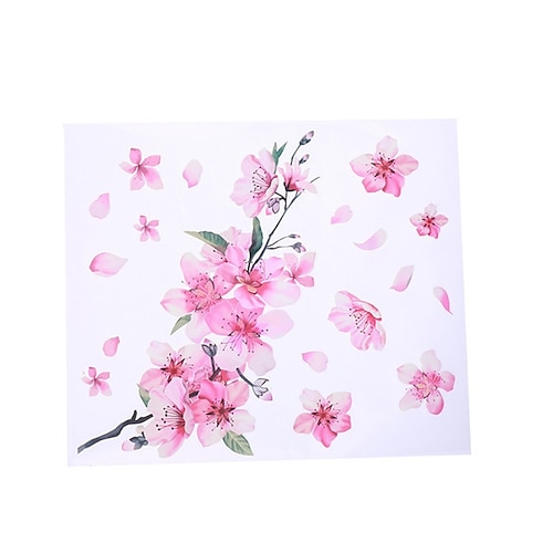 Kirschblüten-Blumen-Autoaufkleber lieben rosa Auto-Tuning-Styling-Accessoires