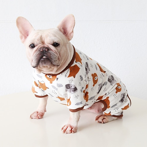 Hunde Katzen Pyjamas Modisch Kuschelig Winter Weich Waschbar Komfortabel Outdoor Casual Hundebekleidung for Bichon Frise Pudel Spitz kleines Haustier Schmetterling Image